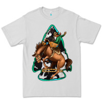 Dove Grey bucking bronco arrowhead Premium Tee - Jasminsmagicworld