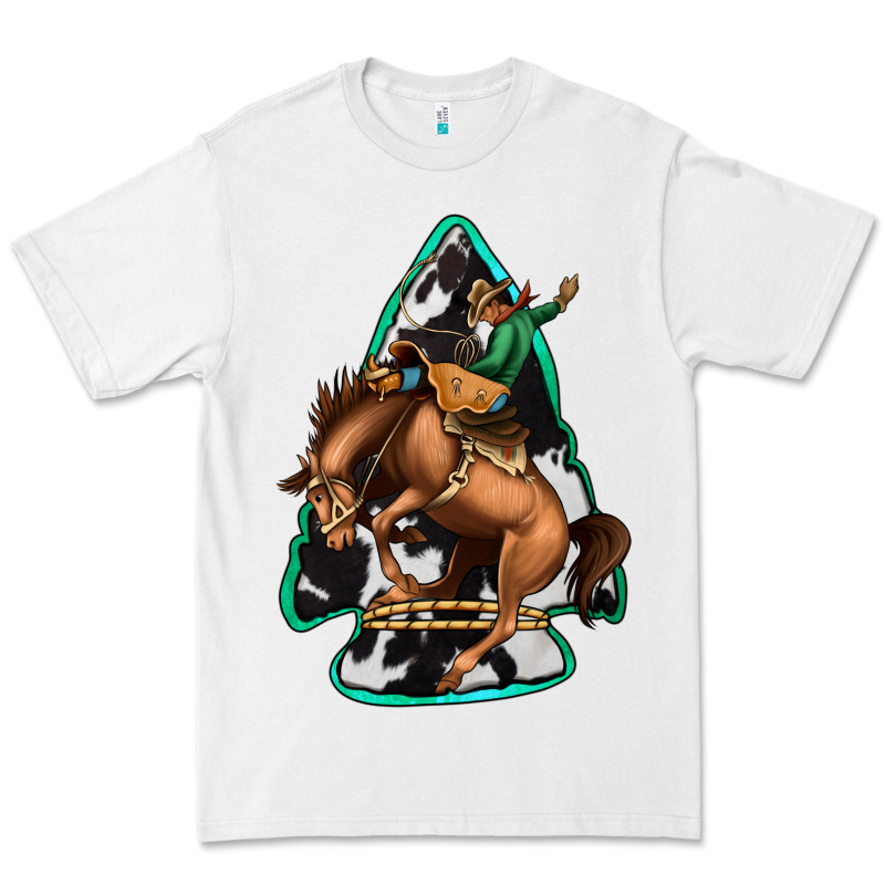 Bucking Bronco Arrowhead Premium Tee by Jasminsmagicworld | Teevron