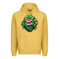 Antique Gold halloween green slimer ghost Premium Hoodie - longCreatives