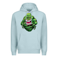 Blue Mist halloween green slimer ghost Premium Hoodie - longCreatives