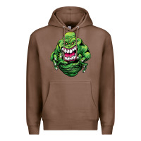 Chestnut halloween green slimer ghost Premium Hoodie - longCreatives
