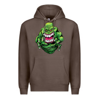 Coffee halloween green slimer ghost Premium Hoodie - longCreatives