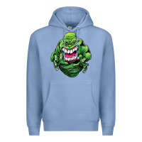 Colony Blue halloween green slimer ghost Premium Hoodie - longCreatives