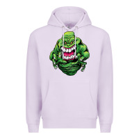 Lilac halloween green slimer ghost Premium Hoodie - longCreatives