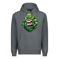 Rock halloween green slimer ghost Premium Hoodie - longCreatives