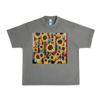 Tornado America flag sunflower star tumbler Urban Heavy Tee - HowdyJamesFarm