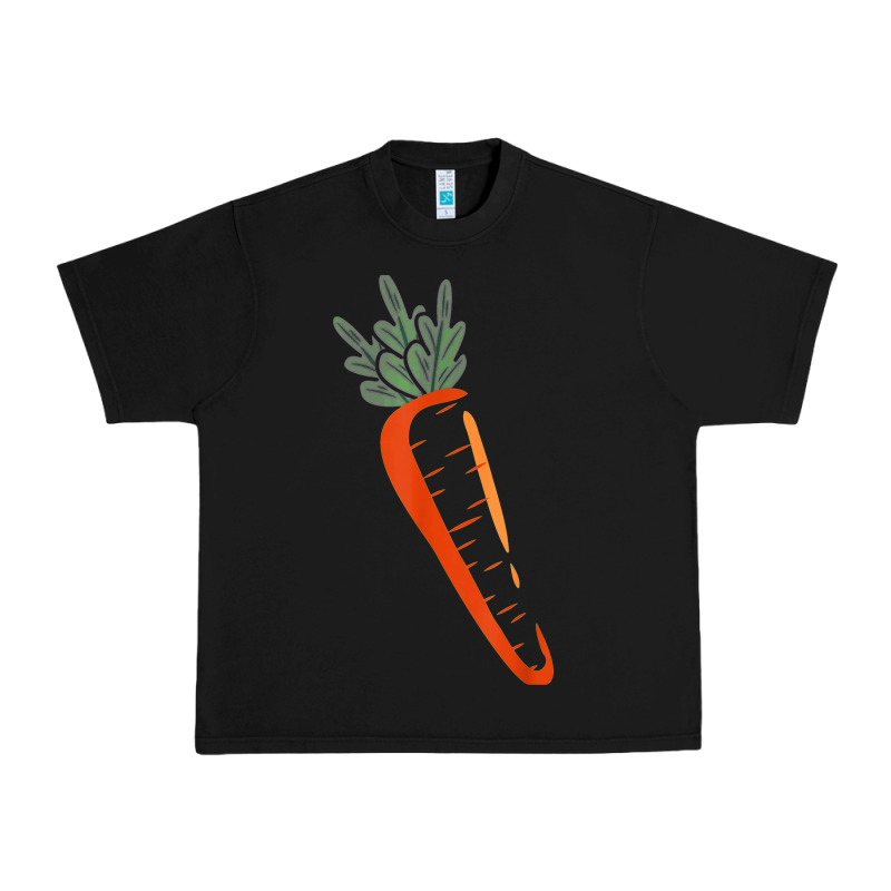 Big Carrot Costume Cute Easy Vegetable Halloween Gift Urban Heavy Tee by longCreatives | Teevron