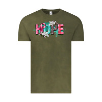 Vintage Olive hope cancer awareness Vintage Tee - CowGirlArtShop