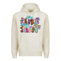 Oatmeal Heather Silly Rabbit Easter Is For Jesus Premium Hoodie - CowhideDigitalArt