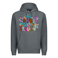 Rock Silly Rabbit Easter Is For Jesus Premium Hoodie - CowhideDigitalArt