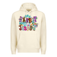 Sandshell Silly Rabbit Easter Is For Jesus Premium Hoodie - CowhideDigitalArt