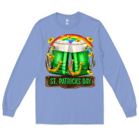 Colony Blue St. Patrick's Day beer Long Sleeve Tee - OliviaCreatesArt