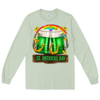 Matcha St. Patrick's Day beer Long Sleeve Tee - OliviaCreatesArt