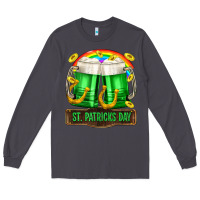Smoke St. Patrick's Day beer Long Sleeve Tee - OliviaCreatesArt