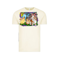 Vintage Arctic easter farm chicks and bunny Vintage Tee - RanaPortraitStore