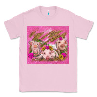 Bubblegum Pink pigs Classic Tee - TumblerDesignByShophia