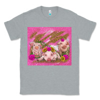 Heather Grey pigs Classic Tee - TumblerDesignByShophia