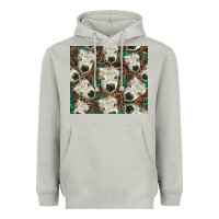 Moon Dust white Scottish calf Heavyweight Hoodie - BarkalooDesign