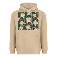 Mushroom white Scottish calf Heavyweight Hoodie - BarkalooDesign