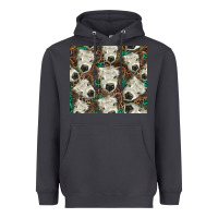 Smoke white Scottish calf Heavyweight Hoodie - BarkalooDesign