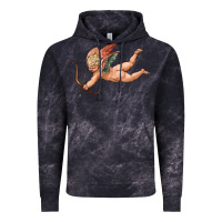 Cloud Black cupid olivia Vintage Hoodie - OliviaCreatesArt