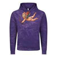Cloud Purple cupid olivia Vintage Hoodie - OliviaCreatesArt