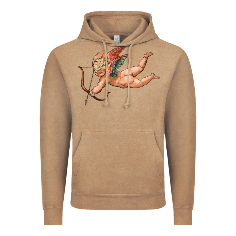 Cupid Olivia Vintage Hoodie by OliviaCreatesArt | Teevron