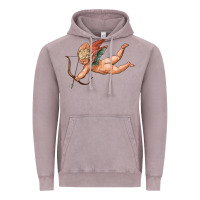 Vintage Zinc cupid olivia Vintage Hoodie - OliviaCreatesArt