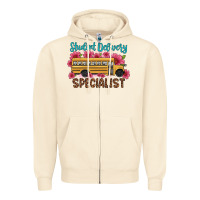 Sandshell student delivery specialist school bus Zipper Hoodie - Artiststas
