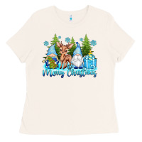 Bone merry christmas gnomes Ladies Tee - texasbilliewilder