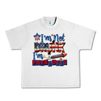Lunar Rock I'm not drunk i'm patriotic 4th of july Urban Heavy Tee - CowGirlArtShop