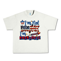 Pistachio I'm not drunk i'm patriotic 4th of july Urban Heavy Tee - CowGirlArtShop