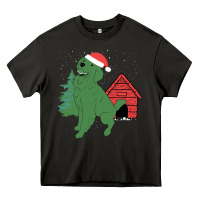 Asphalt Christmas Dog Heavy Core Tee - Bettercallsaul