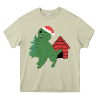 Mossy Christmas Dog Heavy Core Tee - Bettercallsaul