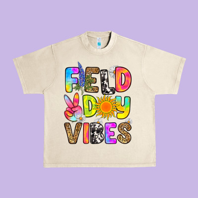 Field Day Vibes Urban Heavy Tee Designed By Ranaportraitstore