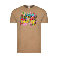 Vintage Coffee teach love inspire Vintage Tee - CowGirlArtShop