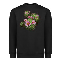 Black arizona fishhook cacti Heavyweight Sweatshirt - LillyAllenDesigns