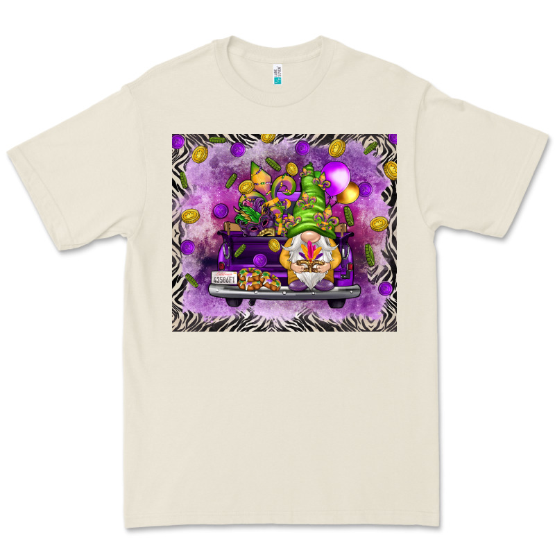 Mardi Gras Gnome On The Truck Premium Tee by NancyCooperArtShop | Teevron