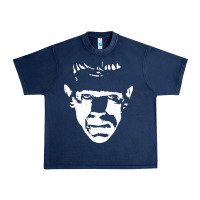 Navy classic monster horror movie poster vintage halloween Urban Heavy Tee - longCreatives