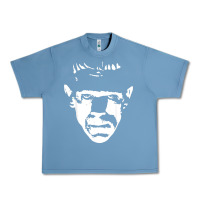 Pebble Blue classic monster horror movie poster vintage halloween Urban Heavy Tee - longCreatives