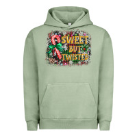 Pigment Oil Green sweet but twisted Urban Hoodie - AdoDesignShop