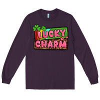 Plum St. Patrick's lucky charm Long Sleeve Tee - OliviaCreatesArt