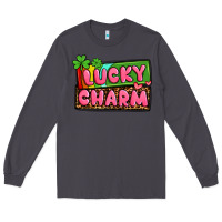 Smoke St. Patrick's lucky charm Long Sleeve Tee - OliviaCreatesArt