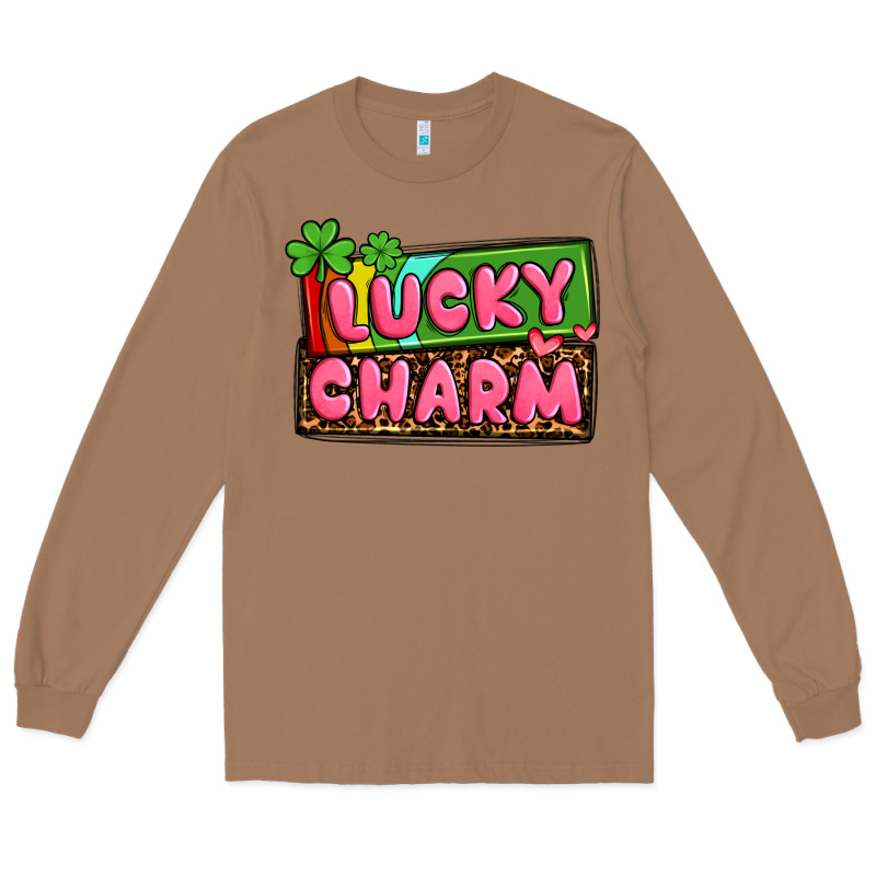 St. Patrick's Lucky Charm Long Sleeve Tee by OliviaCreatesArt | Teevron