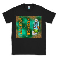 Black laboratory technician Classic Tee - TumblerDesignByShophia