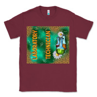 Burgundy laboratory technician Classic Tee - TumblerDesignByShophia