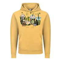Vintage Mustard us army coffee cups Vintage Hoodie - OliviaCreatesArt