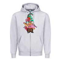 Teacher Gnome Zipper Hoodie | Teevron