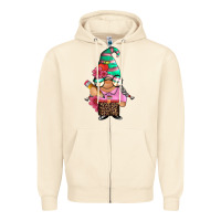 Sandshell teacher gnome Zipper Hoodie - Artiststas