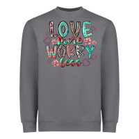 Storm love more worry less Heavyweight Sweatshirt - RacoonDesign